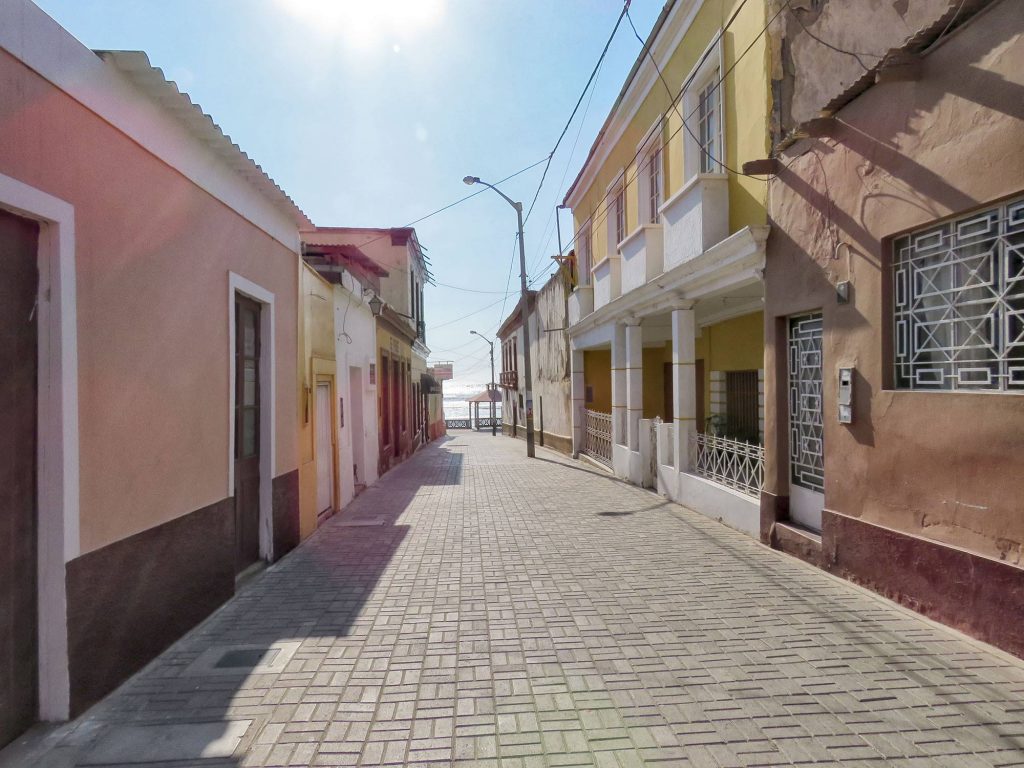 Sunny Pacasmayo Town Alley