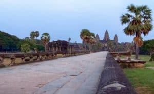Angkor Wat Sunset Closing